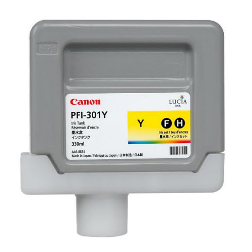 Canon PFI-301Y ink