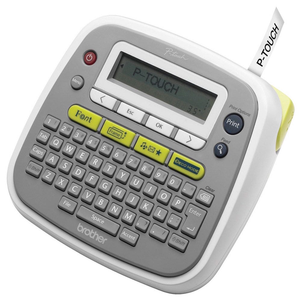 Brother P-Touch D200 Ribbon Brother P-Touch D200 Ribbon