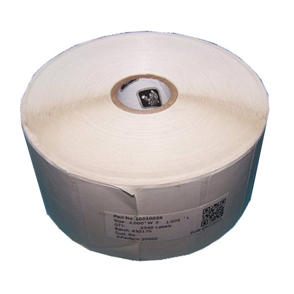 Zebra 2DLBP Labels