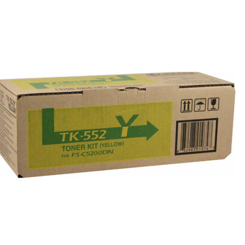 TK552Y Yellow Toner- 6 000 Yield