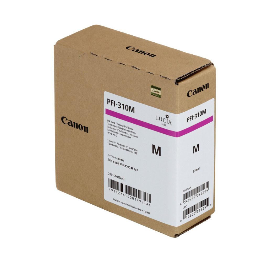 Canon PFI-310 Magenta Standard Yield Ink Cartridge (2361C001) | Quill