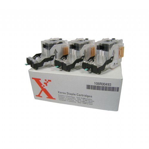 Xerox Staple Refill Cartridge 3 Pack 108R00493 for DC535/545/555, WorkCentre 5845/5855/5865/5875/5890