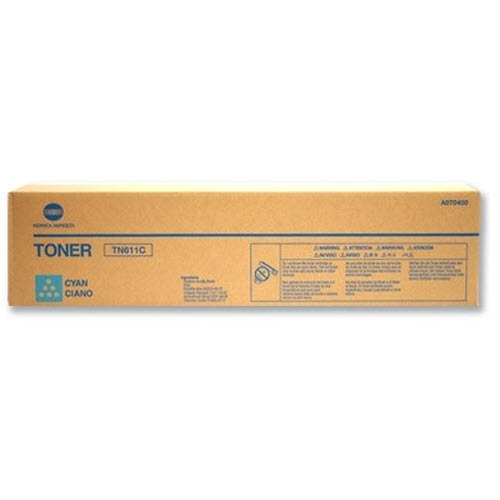 Konica-minolta Konica Bizhub C451 Tn611c Sd Cyan Toner Yield 27 000