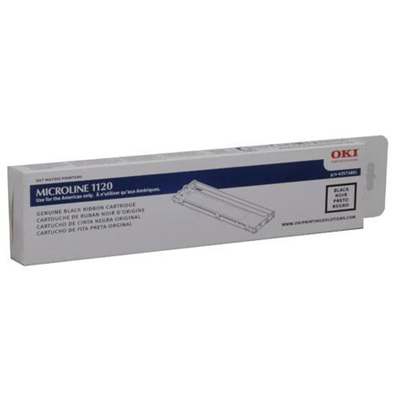 OKIDATA 43571801 Black Ribbon for Ml1120