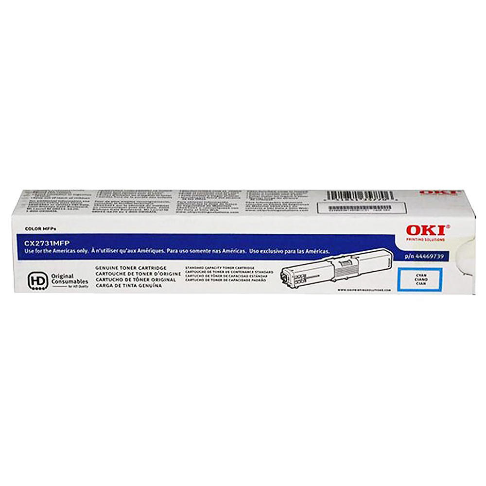 Okidata Br Cx2731 - 1-Sd Yld Cyan Toner