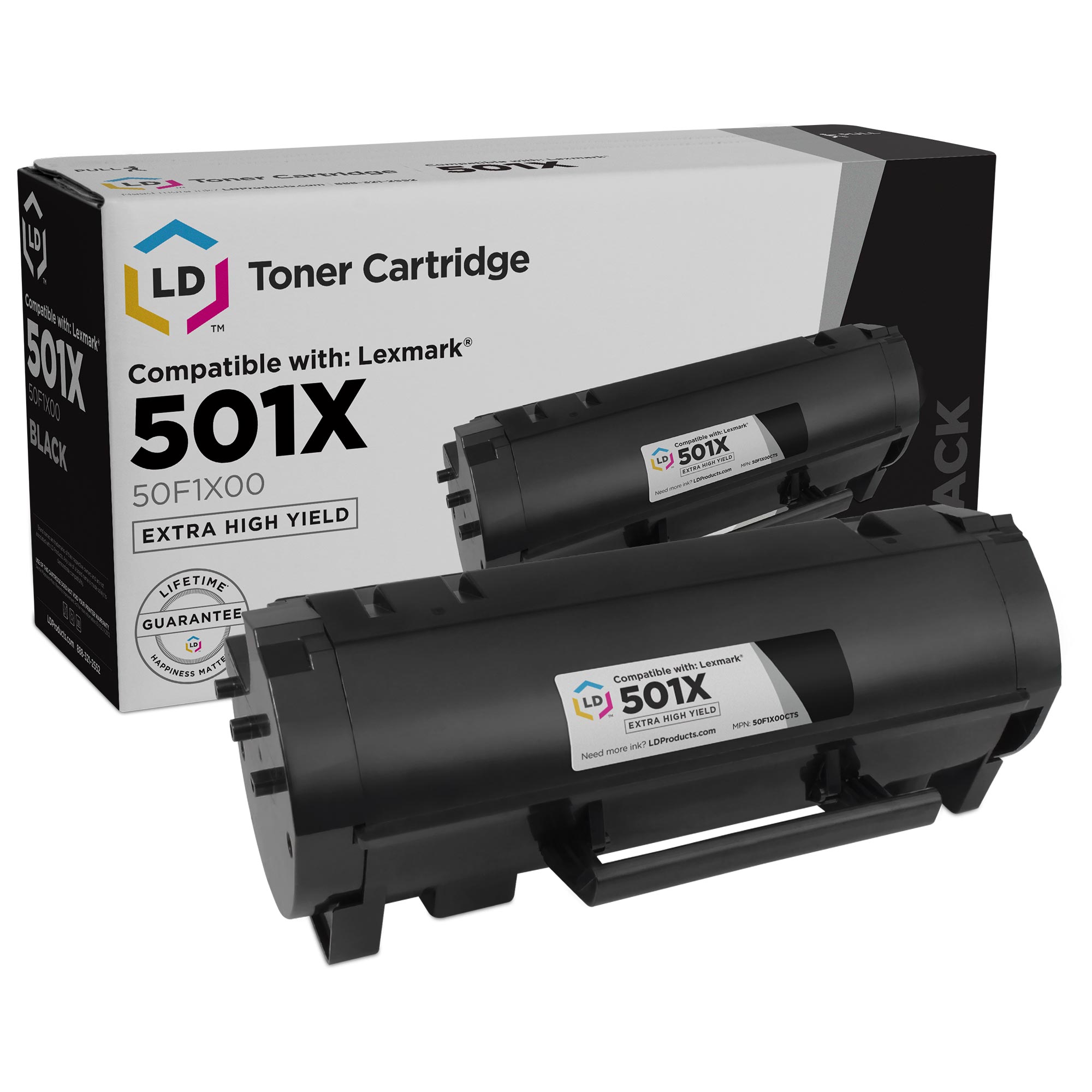 Toner For MS410 (501X),10K Pages