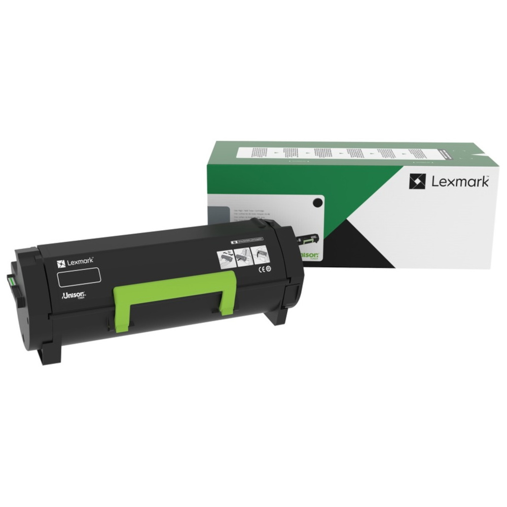 Lexmark Return Program Black High Yield Toner Cartridge, Prints Up to 5000 Pages (66S1000) | Quill