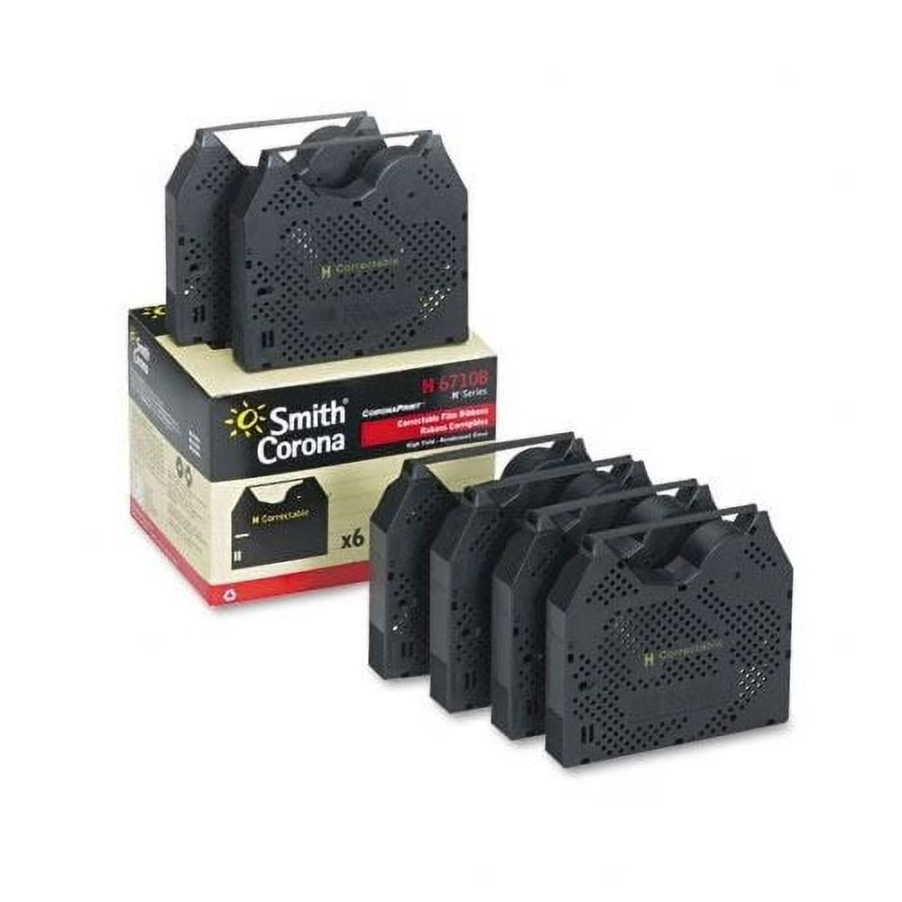 SCM67108 Smith Br H Series - 6-Black Correct Ribbons
