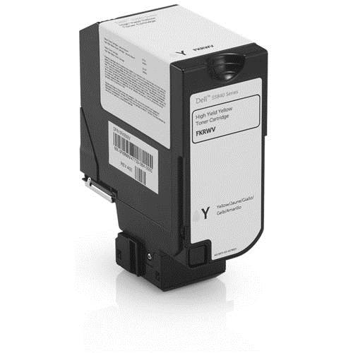 DLLKT71F S5840CDN Stanted Return Toner, Yellow