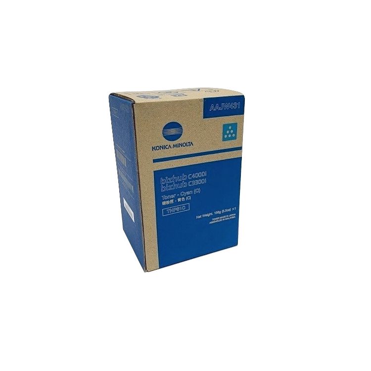 AAJW431 Minolta Tnp81C Cyan Toner Cartridge for Use In Bizhub C3300I C4000I Estim