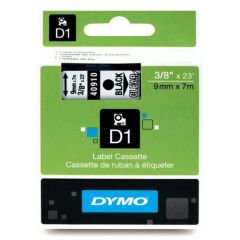 Dymo 40910 OEM Black on Clear Tape