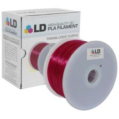LD Translucent Purple 3D Printing Filament (PLA)