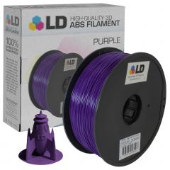 LD Purple 3D Printing Filament (ABS)