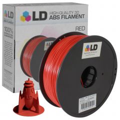 LD Red 3D Printing Filament (ABS)