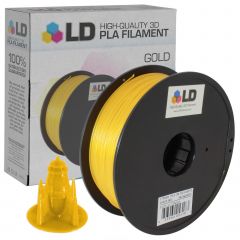 LD Gold 3D Printing Filament (PLA)
