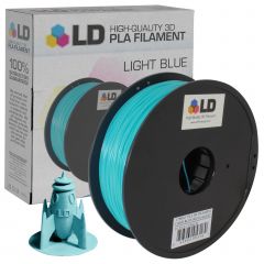 LD Light Blue 3D Printing Filament (PLA)