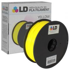 LD Yellow 3D Printing Filament (PLA)