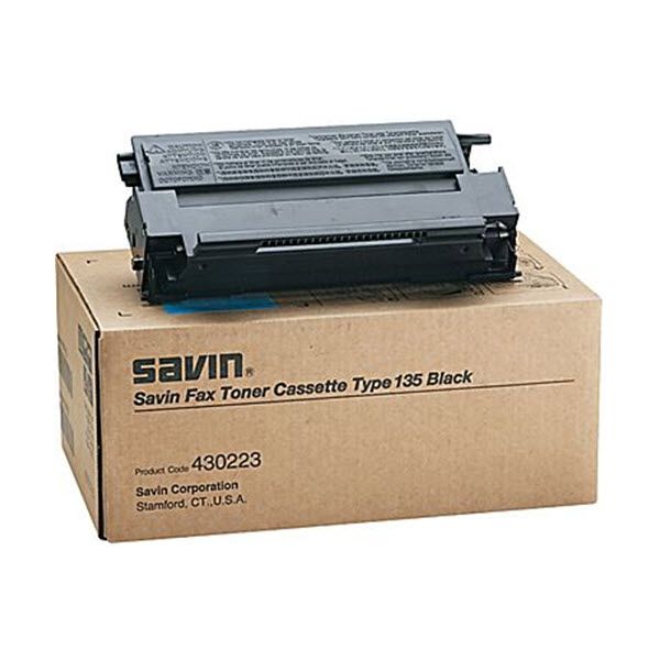Savin 430223 (Type 135) Black Laser Toner Cartridge - 123inkjets