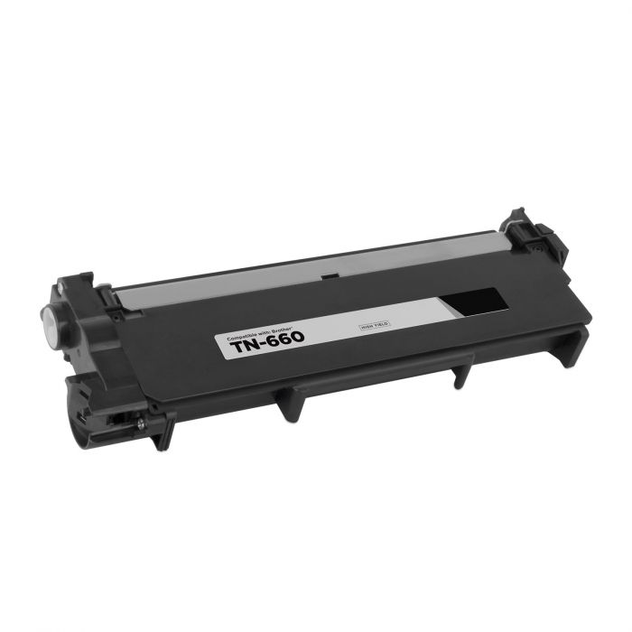 Equivalent to Brother TN-660 2600 Page Yield SuppliesMAX Compatible Replacement for CIG200815P Toner Cartridge 