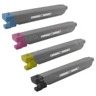Compatible Samsung CLT-809S Set of 4 Toners: Bk, C, M, Y