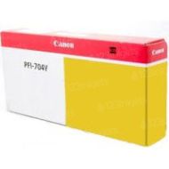 OEM Canon PFI-704Y Yellow Ink Cartridge 