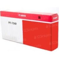 OEM Canon PFI-704R Red Ink Cartridge 
