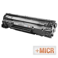 Remanufactured CE285A MICR (HP 85A) Black Toner for Hewlett Packard