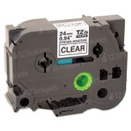 Brother TZeS151 OEM Black on Clear Tape