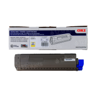 OEM OkiData 45862824 Yellow Toner Cartridge