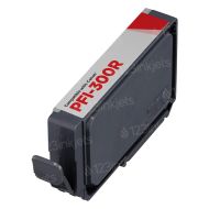 Comp Canon PFI-300R Red Ink Cartridge 4199C002