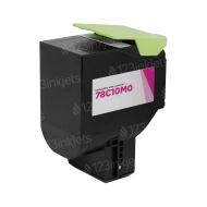 Lexmark Compatible 78C10M0 Magenta Toner Cartridge