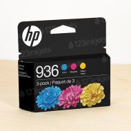 HP 936 CMY Ink Cartridges 3-Pack 6C3Z3LN