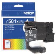 OEM Brother LC501XLBK High Yield Black Ink Cartridge