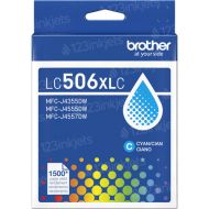 Brother Genuine LC506XLC High Yield Cyan Ink Cartridge