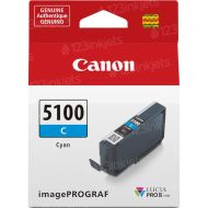 Genuine Canon PFI-5100 Cyan Ink Cartridge