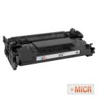 Remanufactured MICR Toner Cartridge for HP 87A Black