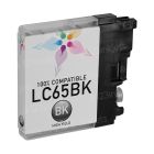 Compatible LC65BK High Yield Black Ink for Brother