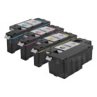 Compatible Toners for the Dell C1660w: Bk, C, M, Y