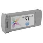 Remanufactured Cyan Ink for HP 91
