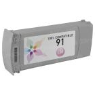 Remanufactured Light Magenta Ink for HP 91
