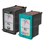 Reman HP 94 & HP 95 Ink Cartridge Set