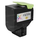 Compatible Lexmark 71B10Y0 Yellow Toner