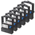 Compatible Replacement for Okidata 52106001 Black Printer Ribbon, 6-Pack
