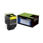 Lexmark 70C1XY0 Extra HY Yellow OEM Toner Cartridge