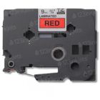 Brother TZe421 OEM Black on Red Tape