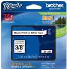 Brother TZe221 OEM Black on White Tape
