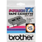Brother TX4311 OEM Black on Red Tape