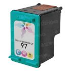 Remanufactured Tri-Color Ink for HP 97