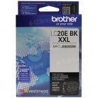 Brother LC20EBK Super HY Black Genuine Ink