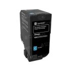 Original Lexmark 74C1SC0 Cyan Toner,